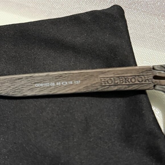 OO9102 Oakley Holbrook Woodgrain Prizm Polarized Sunglasses - Picture 10 of 13